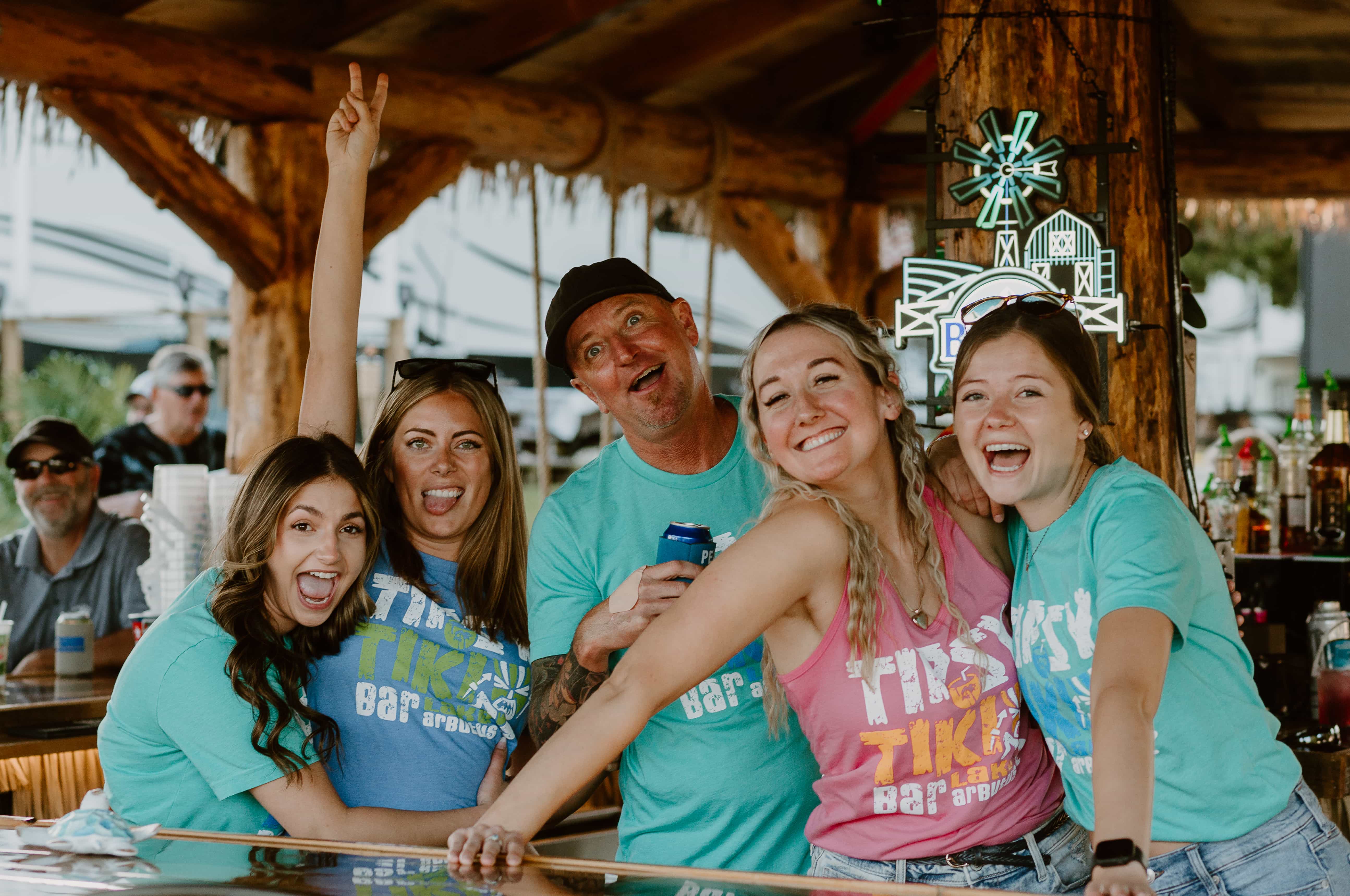 Fun staff members
